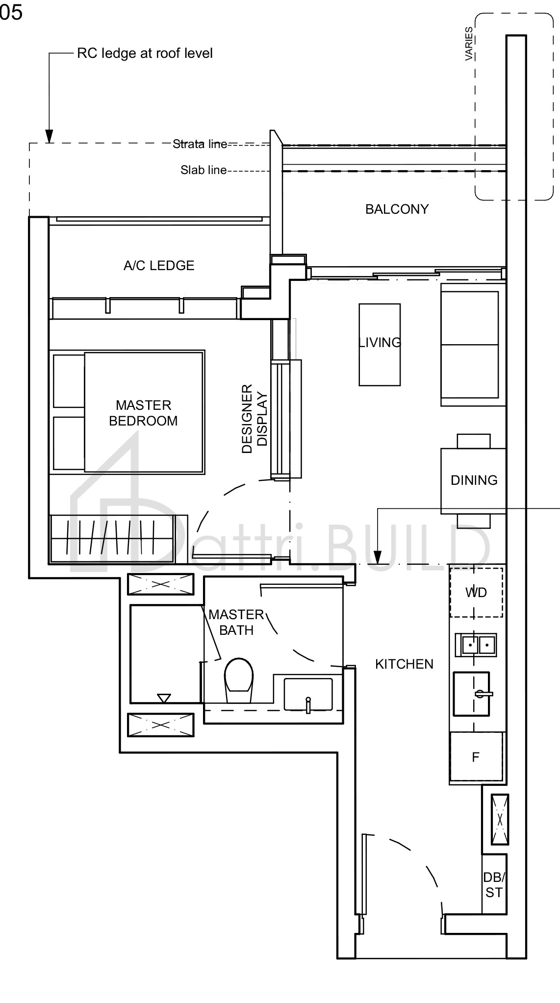 HAUS ON HANDY A3(d) floorplan (watermarked)