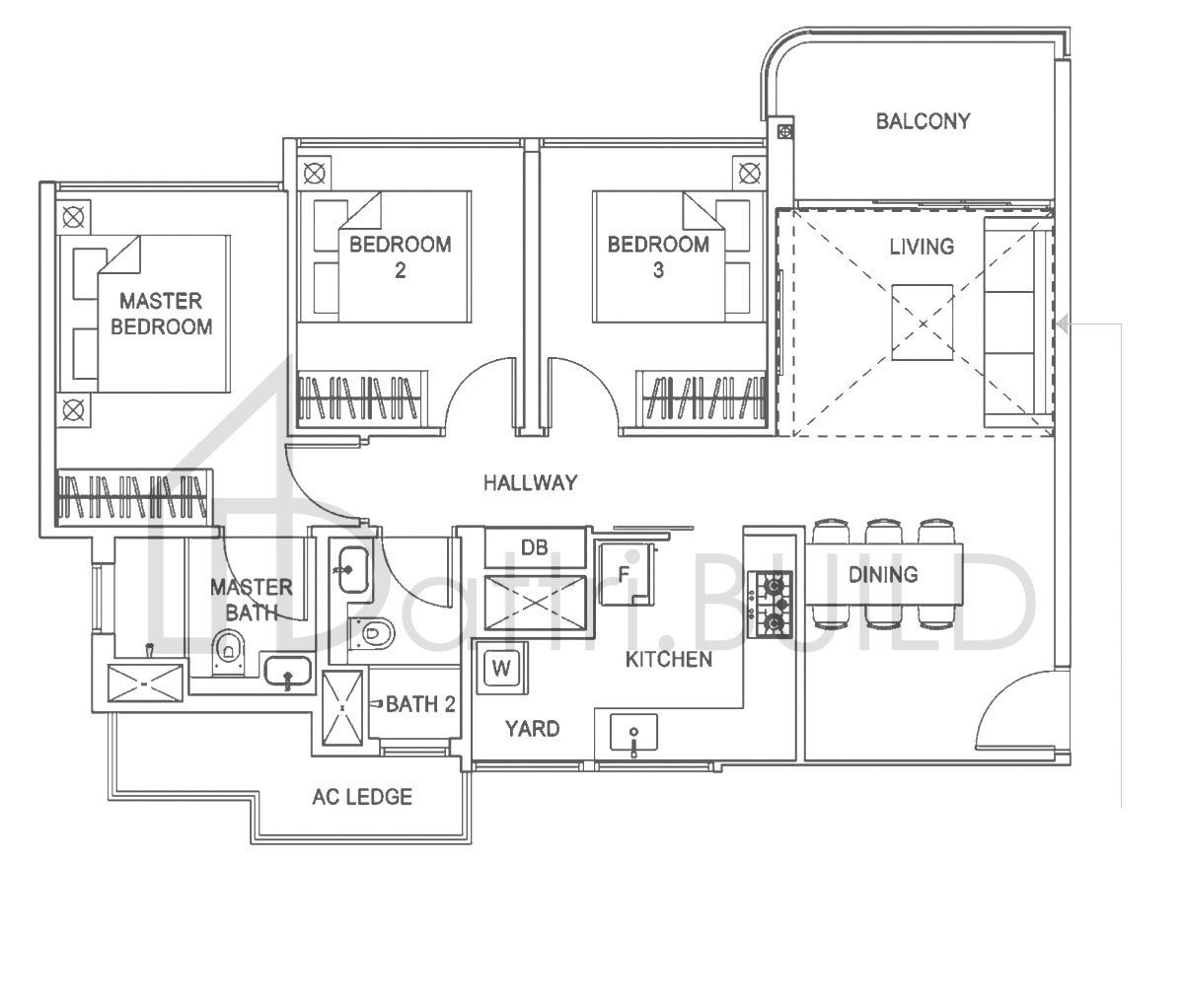 HUNDRED PALMS RESIDENCES C2 floorplan (watermarked)