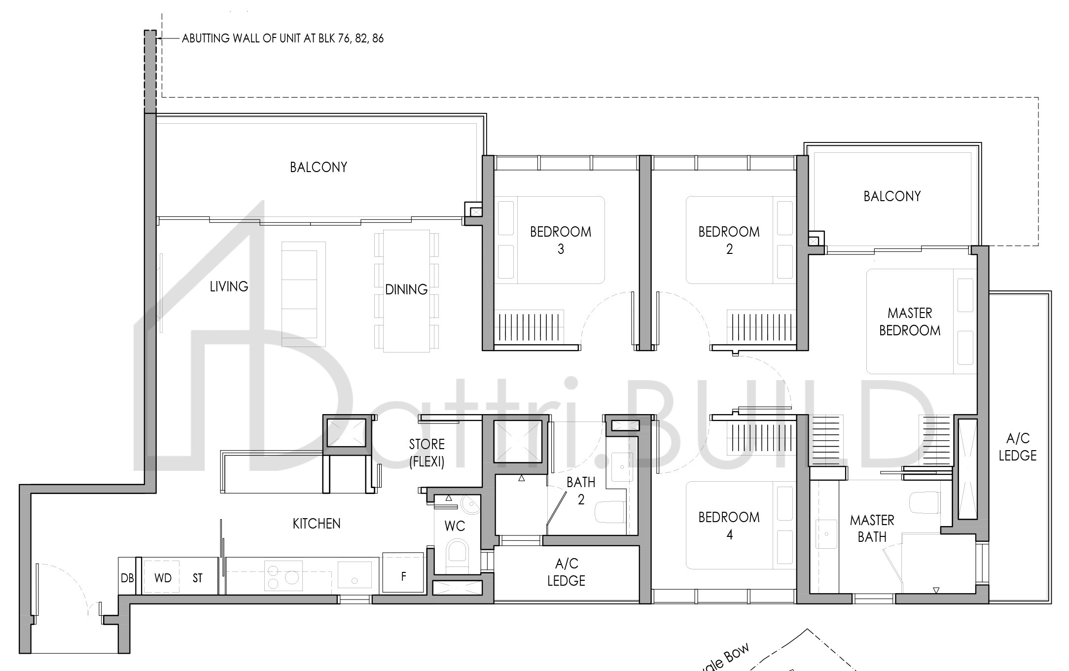 SENGKANG GRAND RESIDENCES D1PF floorplan (watermarked)
