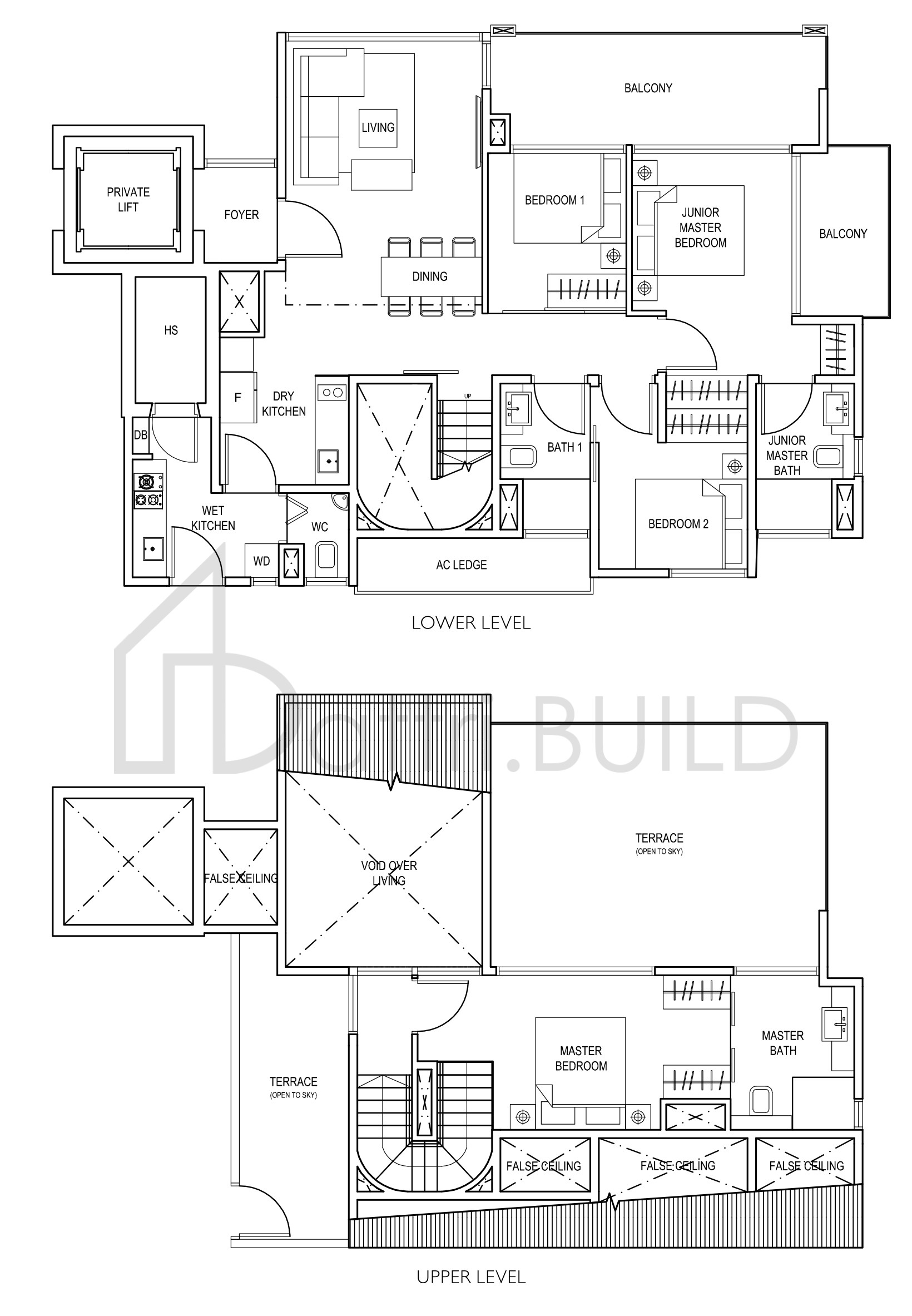 THE CREEK @ BUKIT D2ph floorplan (watermarked)