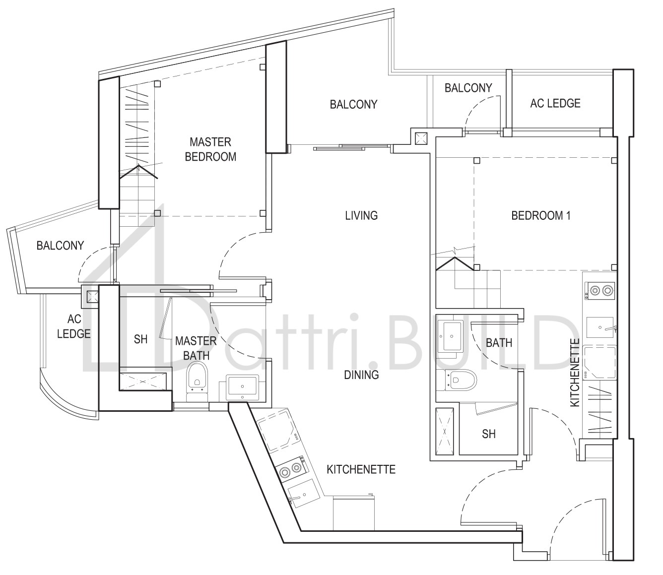 CITY GATE 2DK8 floorplan (watermarked)