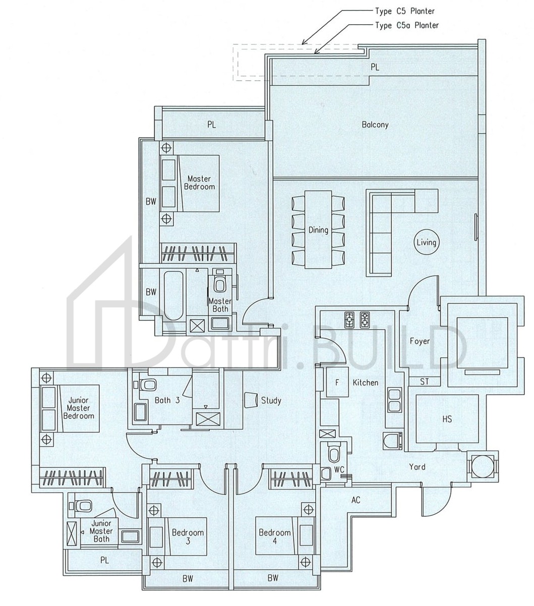 THE BEVERLY C5a floorplan (watermarked)