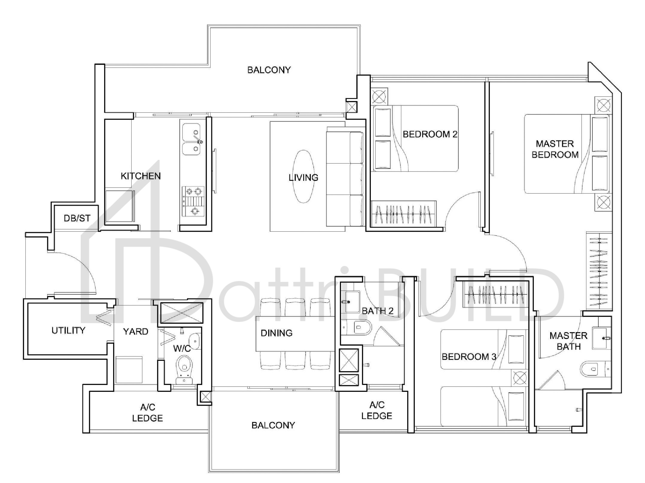 KOVAN REGENCY C3 floorplan (watermarked)