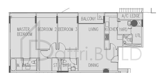 THE INTERLACE B3(136) floorplan (watermarked)