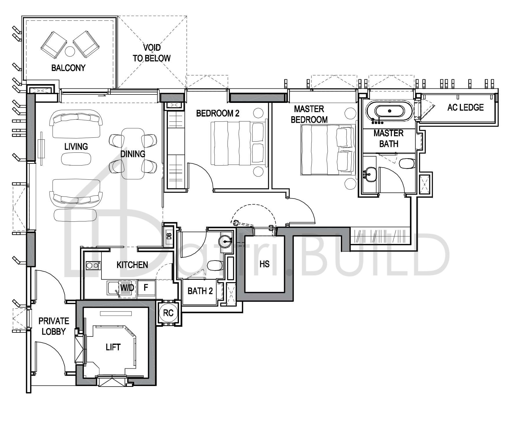 3 ORCHARD BY-THE-PARK A2-b floorplan (watermarked)