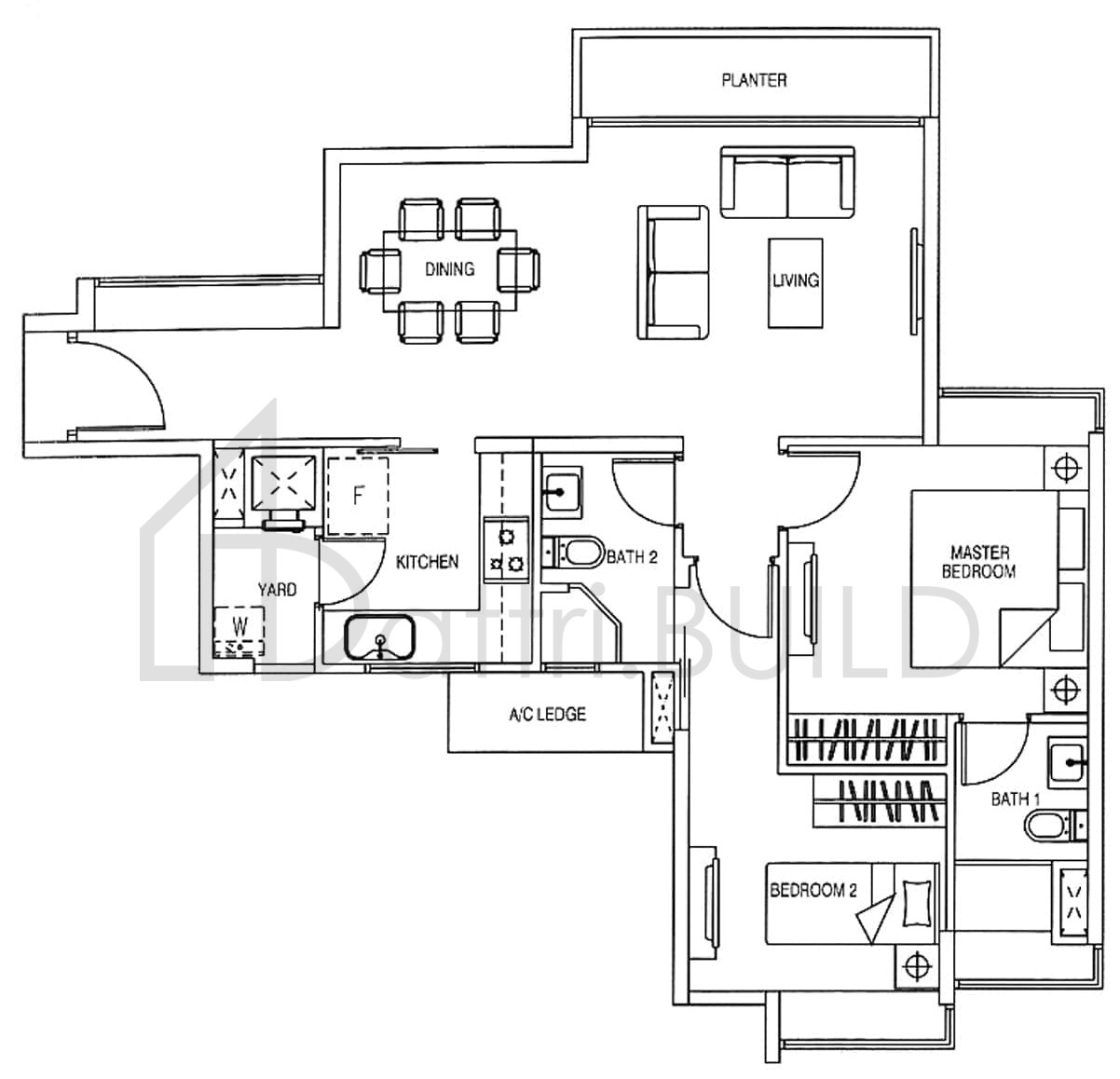 YEWTEE RESIDENCES B2 floorplan (watermarked)
