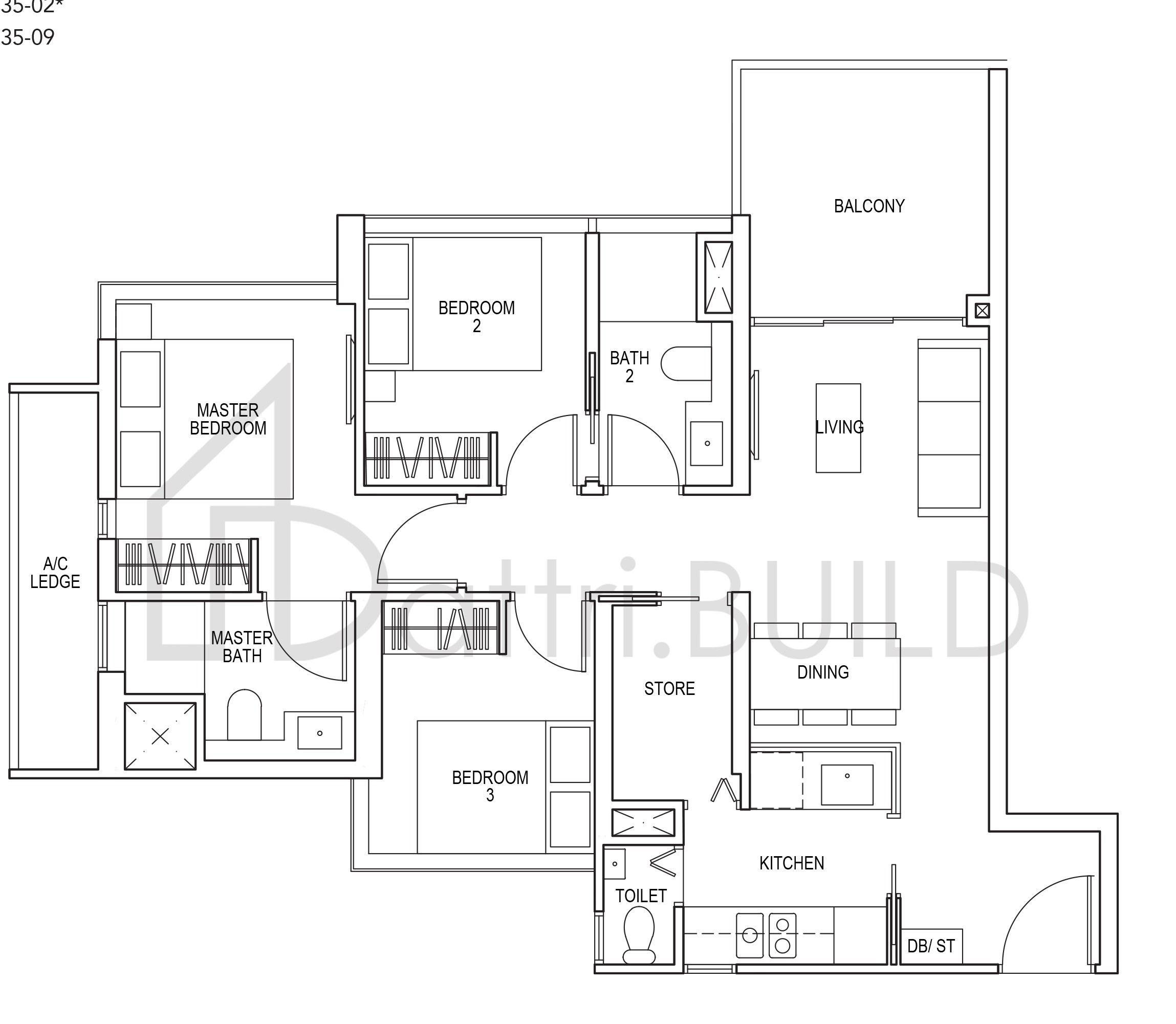 SKY EVERTON C1 floorplan (watermarked)