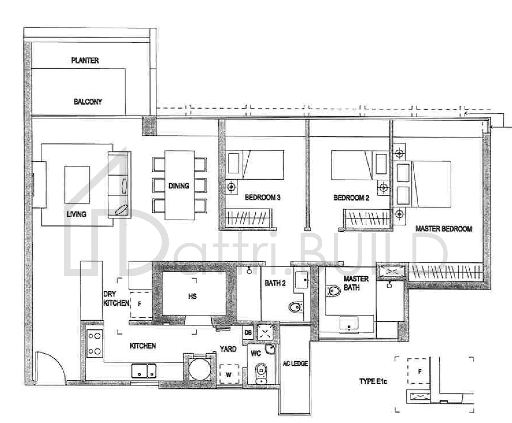 THE MINTON E1b floorplan (watermarked)