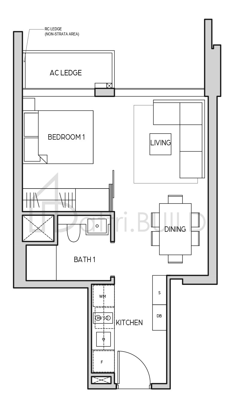 MIDTOWN BAY A1a floorplan (watermarked)
