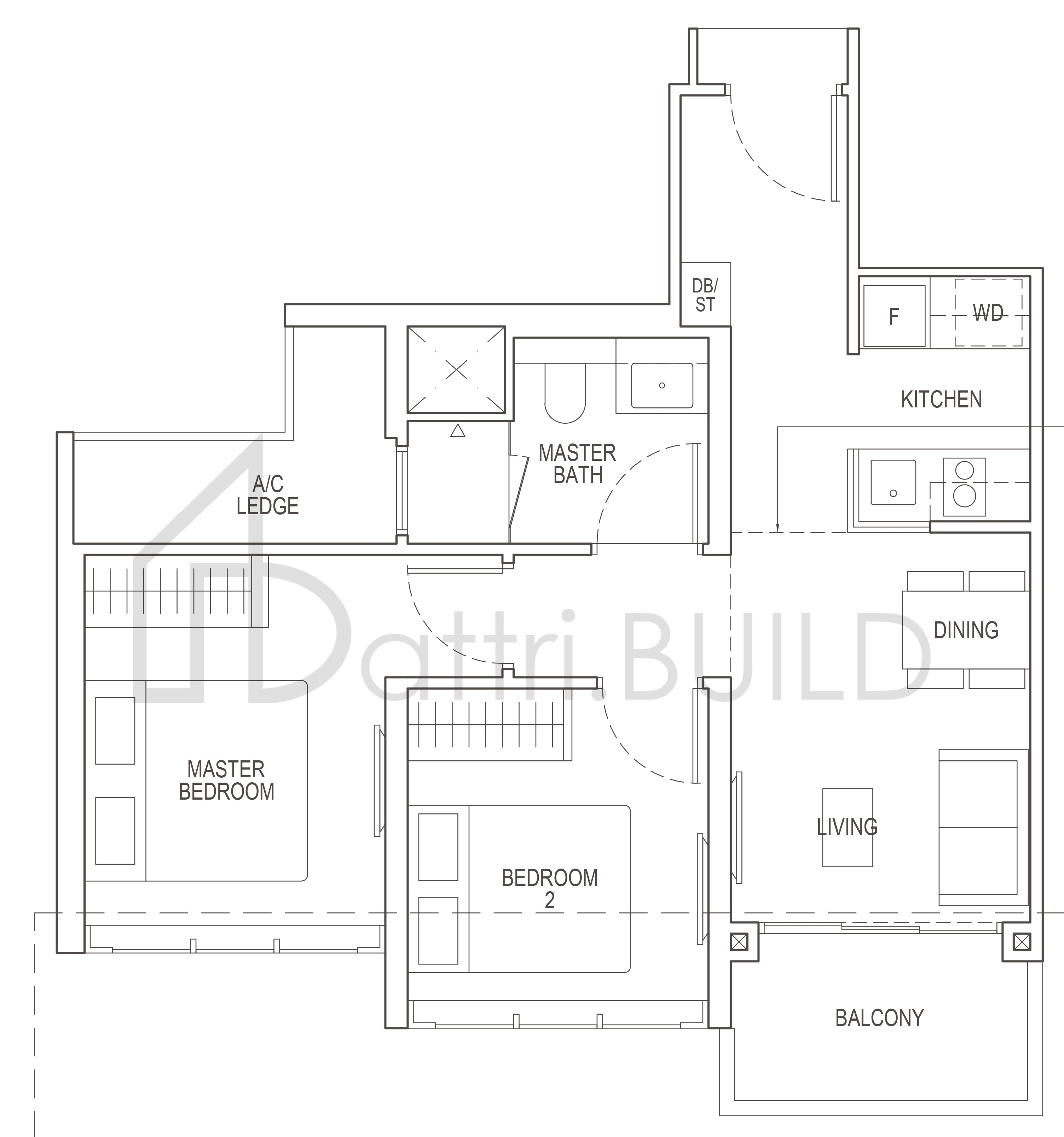 IRWELL HILL RESIDENCES B2(b) floorplan (watermarked)