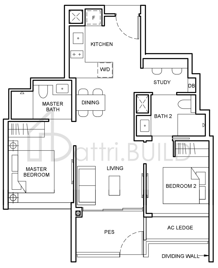 FORETT AT BUKIT TIMAH BS4(p) floorplan (watermarked)
