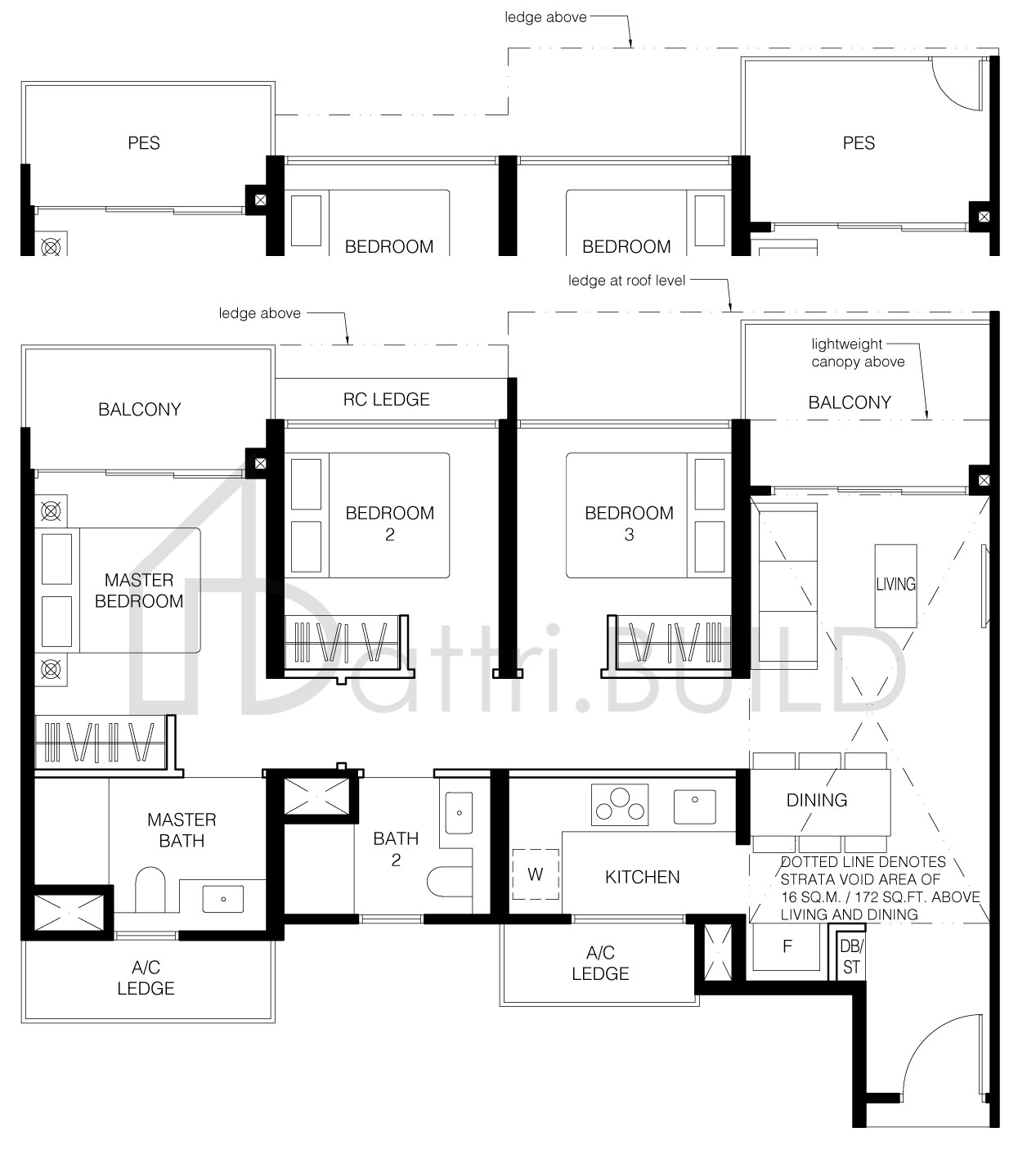 LE QUEST C4P floorplan (watermarked)