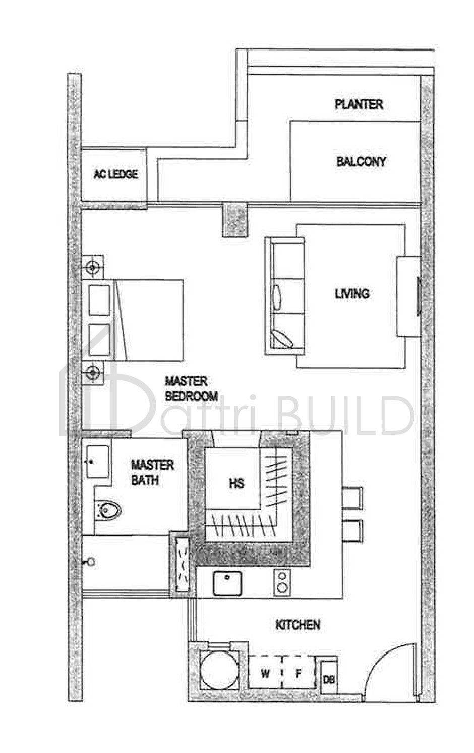 THE MINTON A6 floorplan (watermarked)
