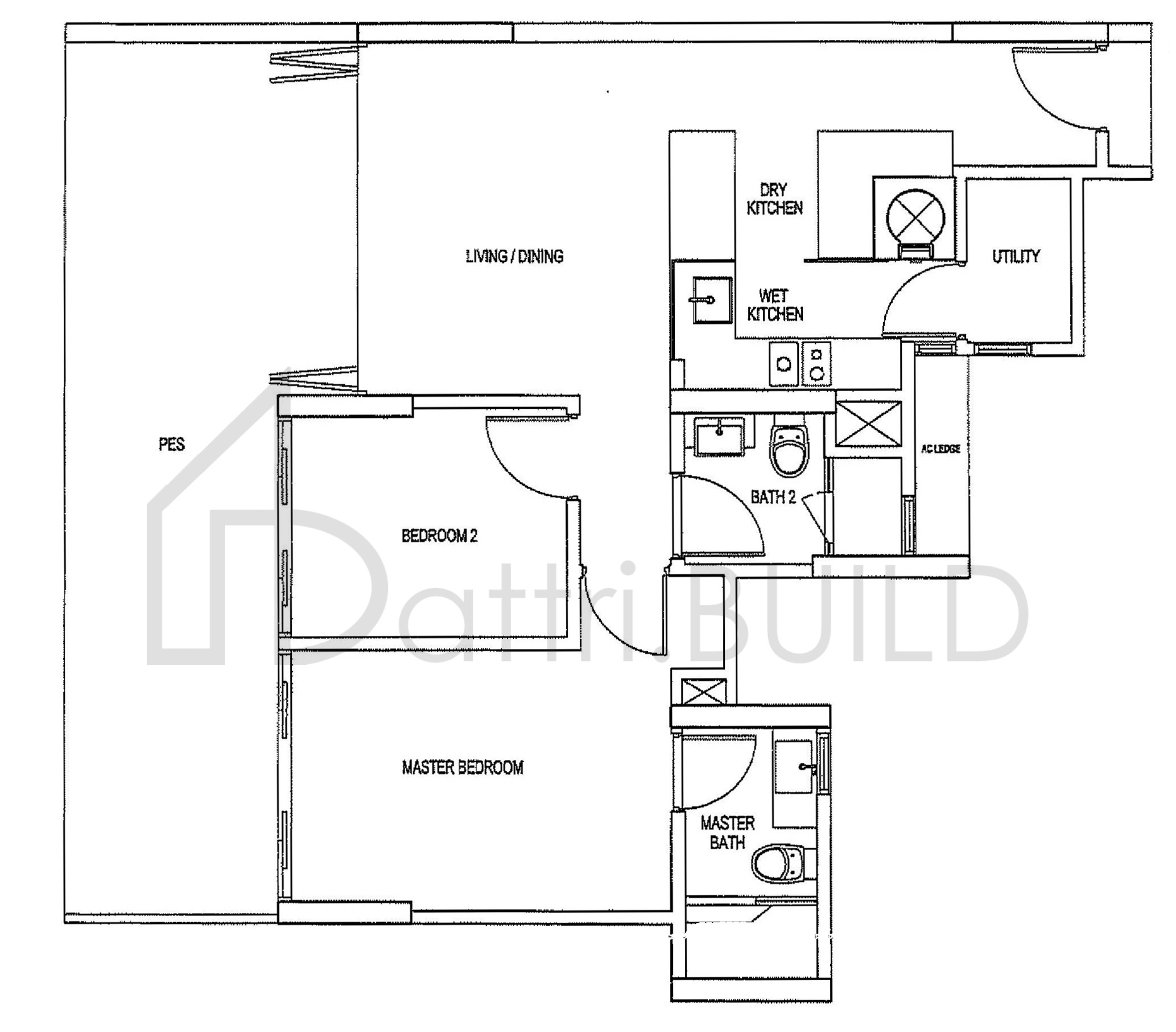 SEAHILL B1p1 floorplan (watermarked)