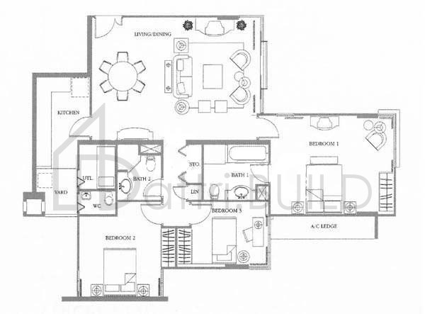 THE TESSARINA C3 floorplan (watermarked)