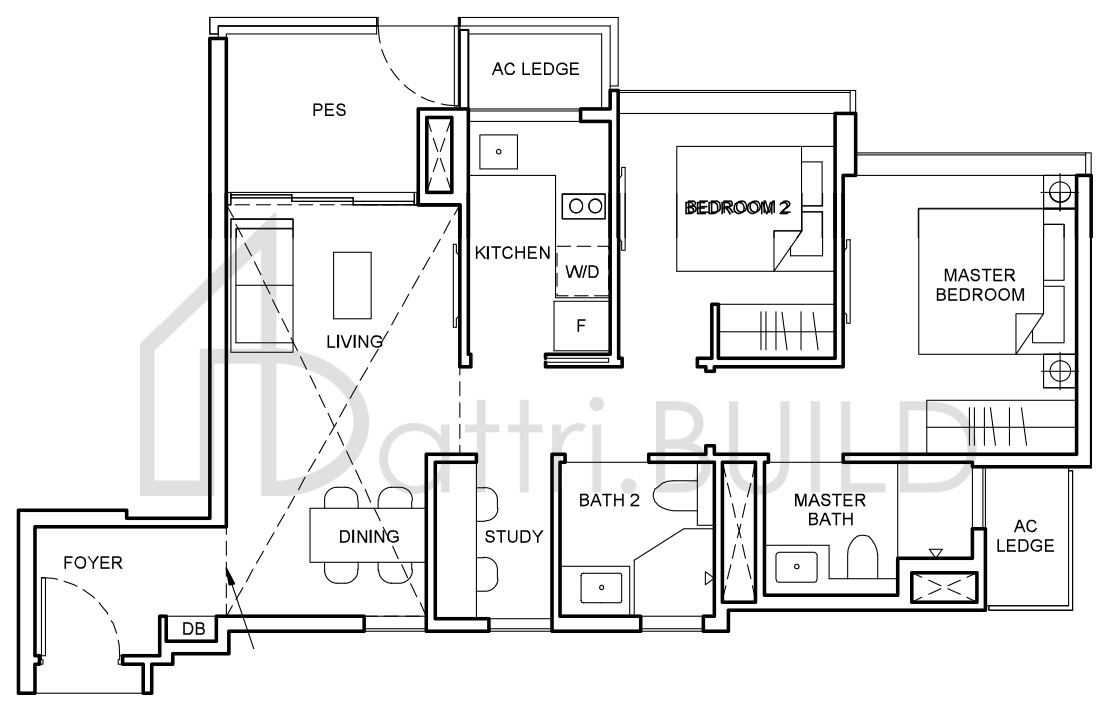 FORETT AT BUKIT TIMAH BS6b(p) floorplan (watermarked)