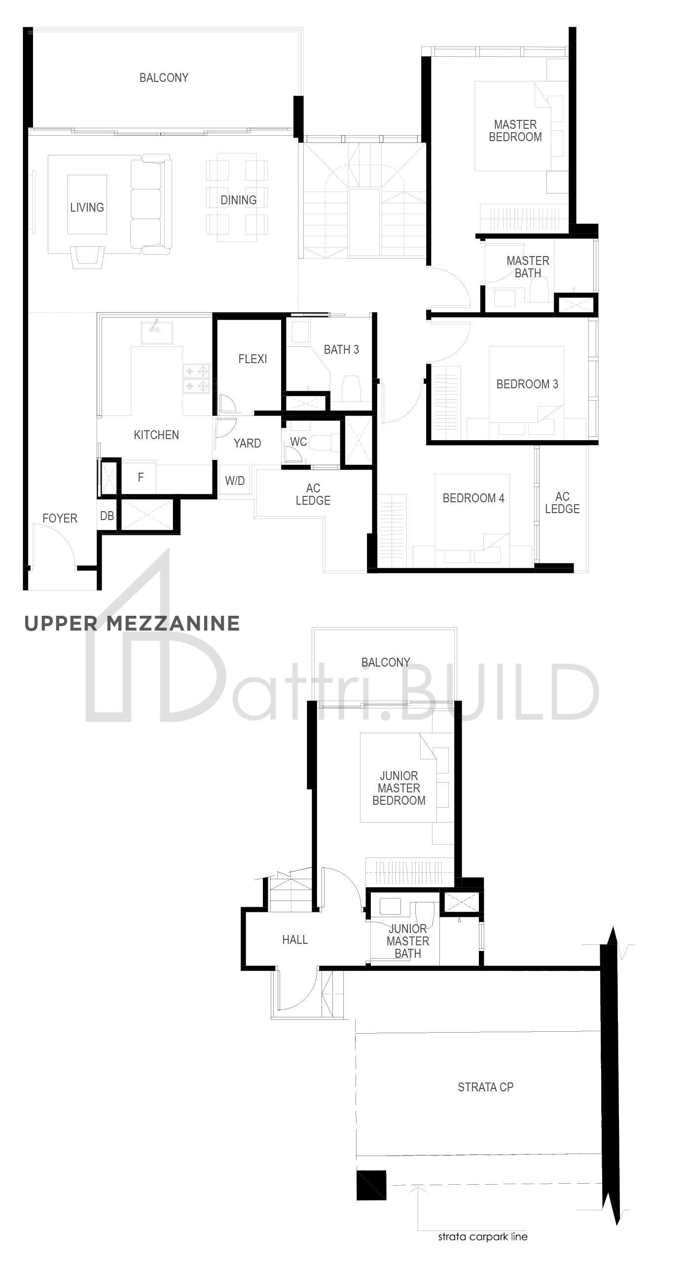 THE GAZANIA D6AM floorplan (watermarked)
