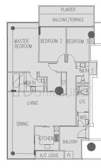 THE INTERLACE B1(177) floorplan (watermarked)