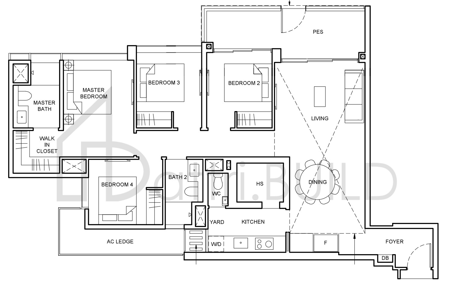 FORETT AT BUKIT TIMAH D1b(pd) floorplan (watermarked)