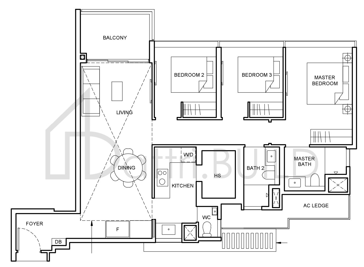 FORETT AT BUKIT TIMAH C3b(PH) floorplan (watermarked)