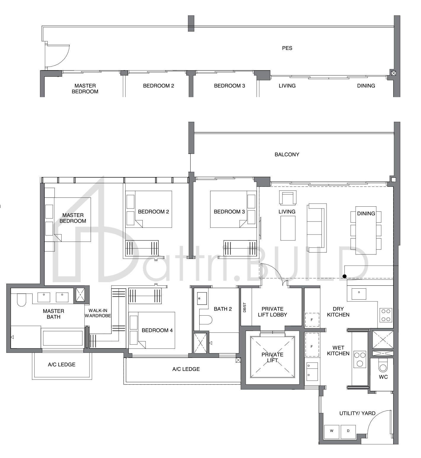 LEEDON GREEN D1a-P floorplan (watermarked)