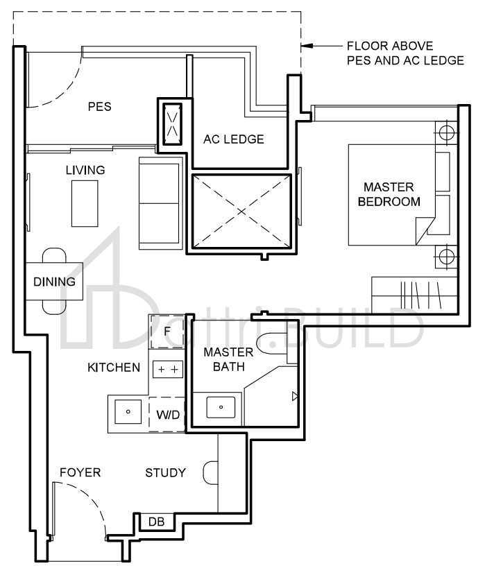 FORETT AT BUKIT TIMAH AS2a(PES) floorplan (watermarked)