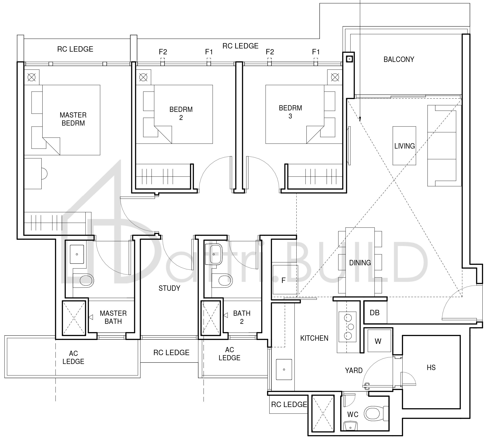PARC CENTRAL RESIDENCES C8-PH floorplan (watermarked)