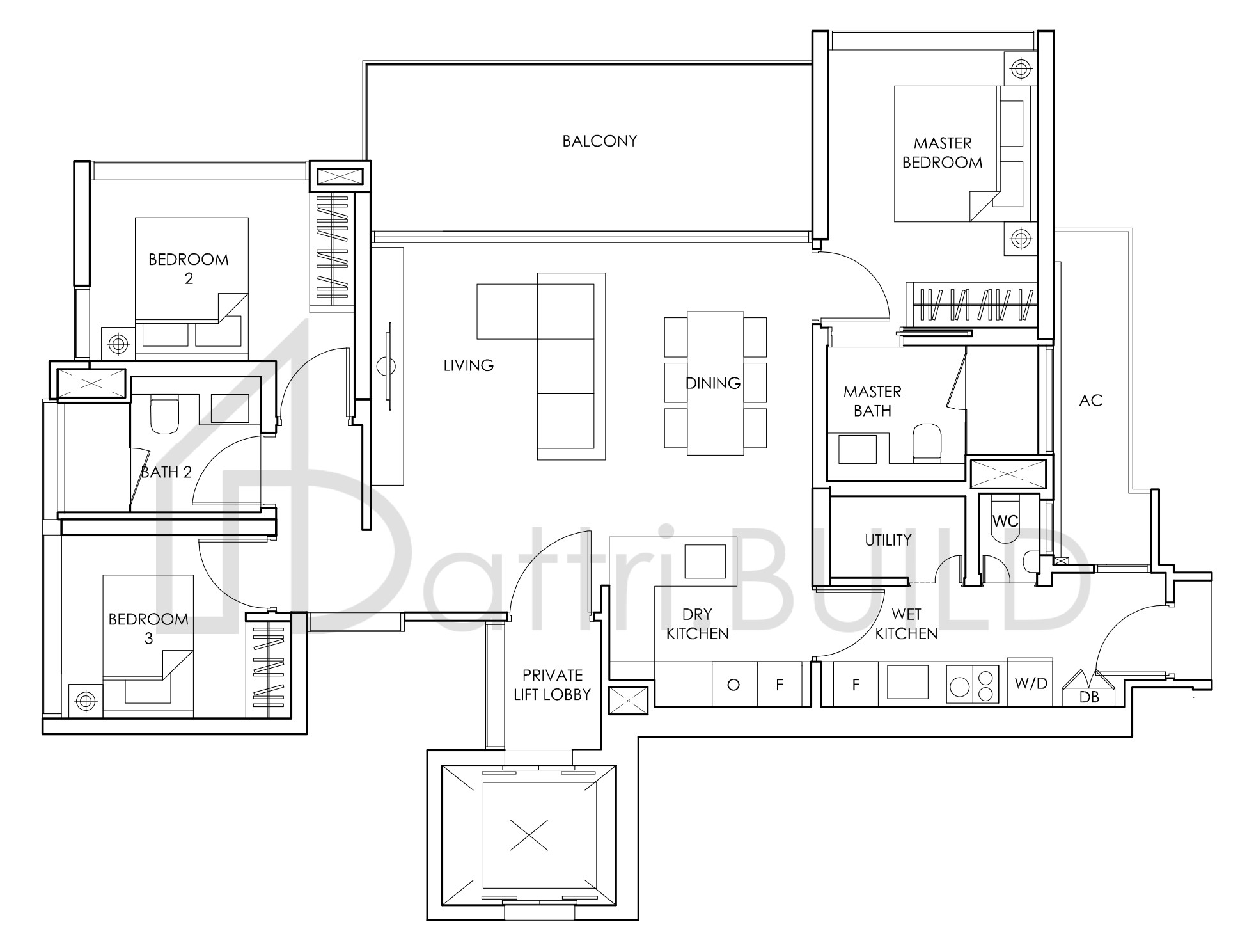 SLOANE RESIDENCES C2 floorplan (watermarked)