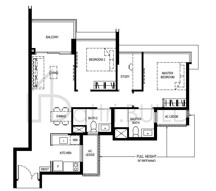 NORMANTON PARK 2BR-Sb floorplan (watermarked)