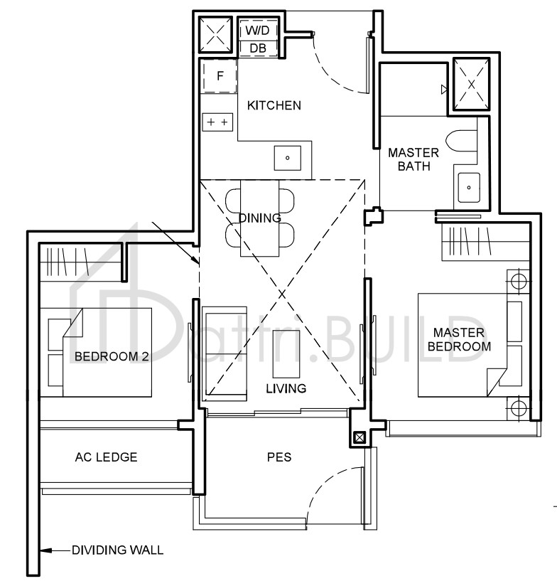 FORETT AT BUKIT TIMAH B2a(p) floorplan (watermarked)