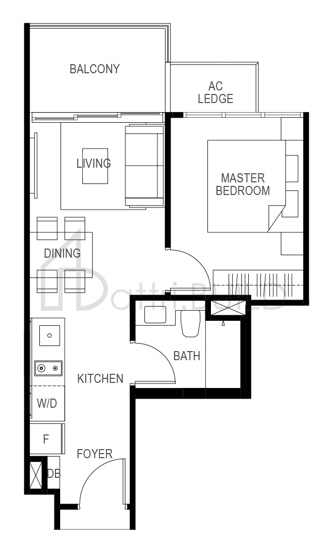 THE GAZANIA A3P floorplan (watermarked)