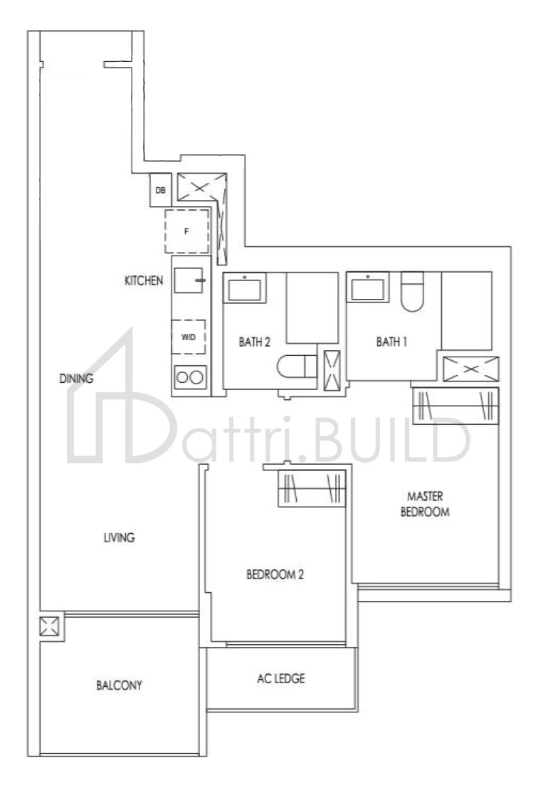 TREASURE AT TAMPINES B4P floorplan (watermarked)