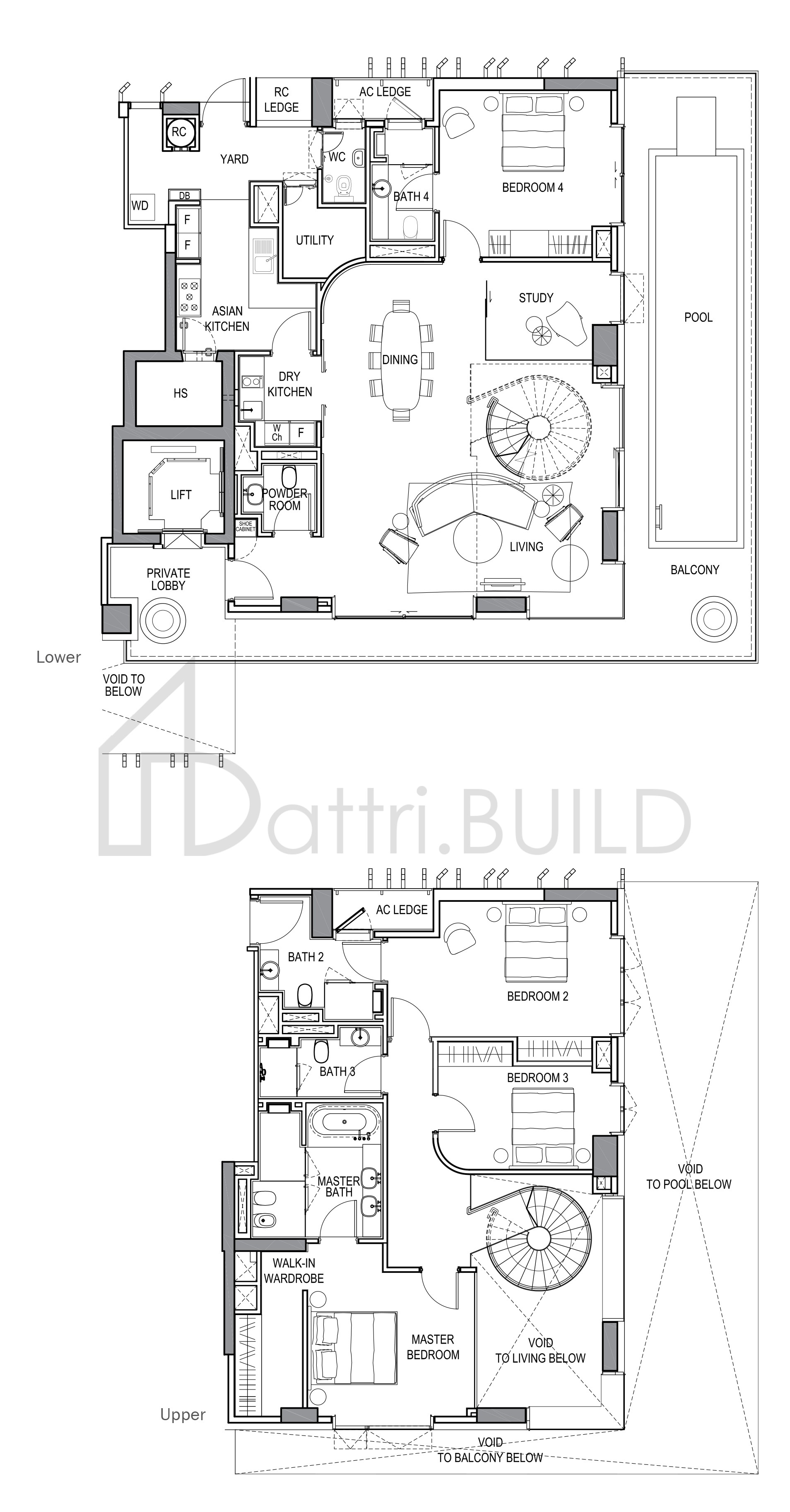 3 ORCHARD BY-THE-PARK C1-c1 floorplan (watermarked)