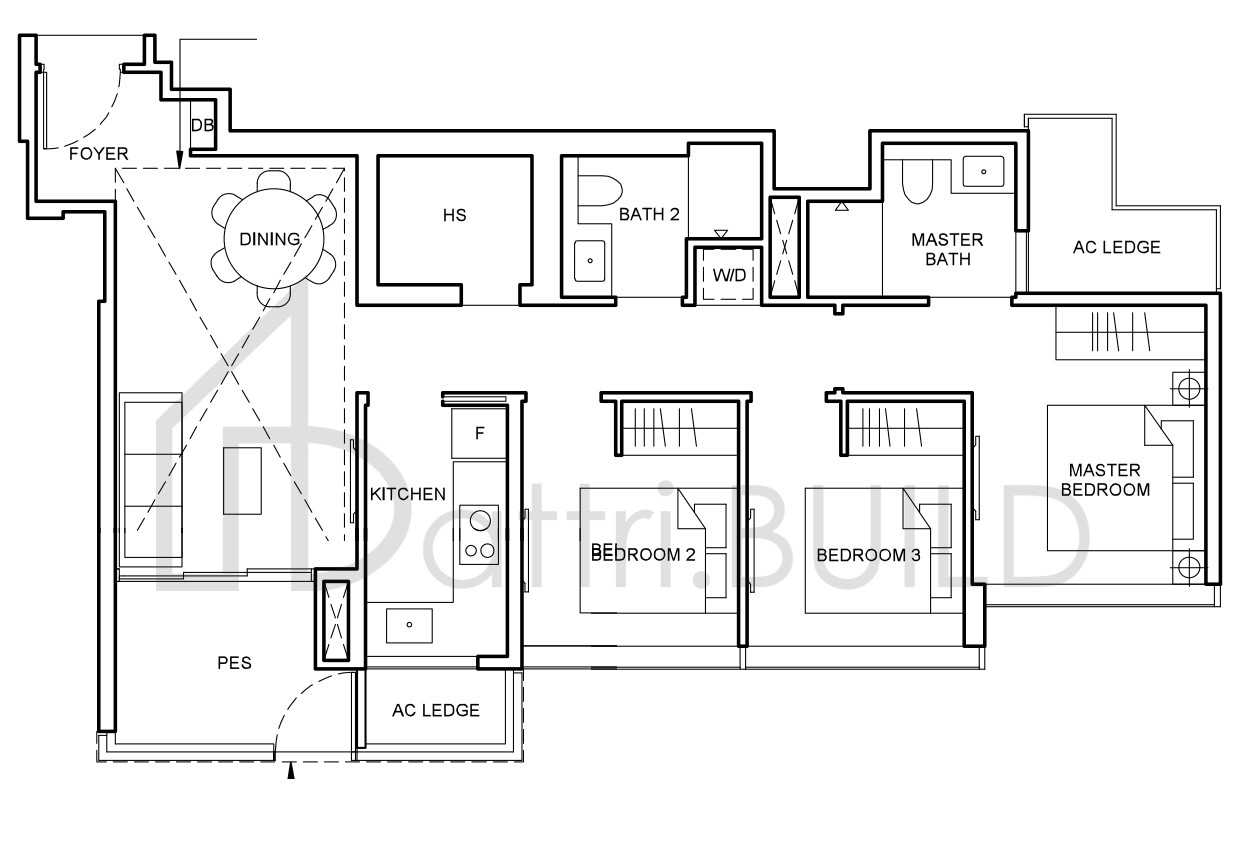 FORETT AT BUKIT TIMAH C1a2(pd) floorplan (watermarked)