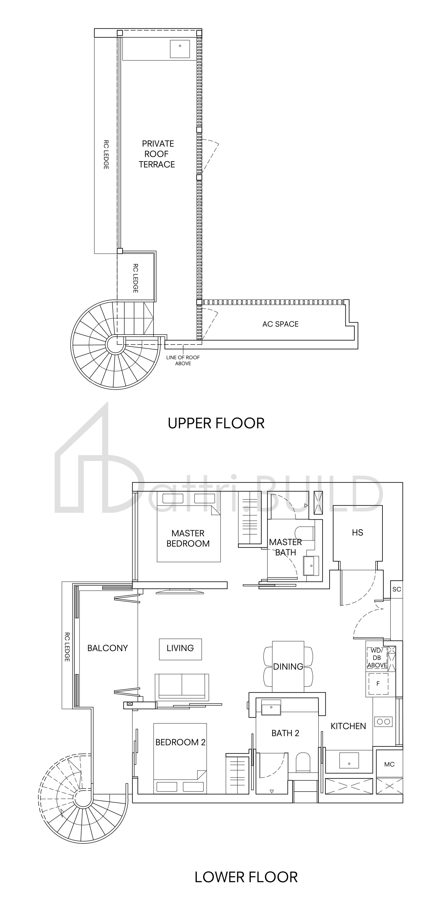 ONE HOLLAND VILLAGE RESIDENCES B14 floorplan (watermarked)