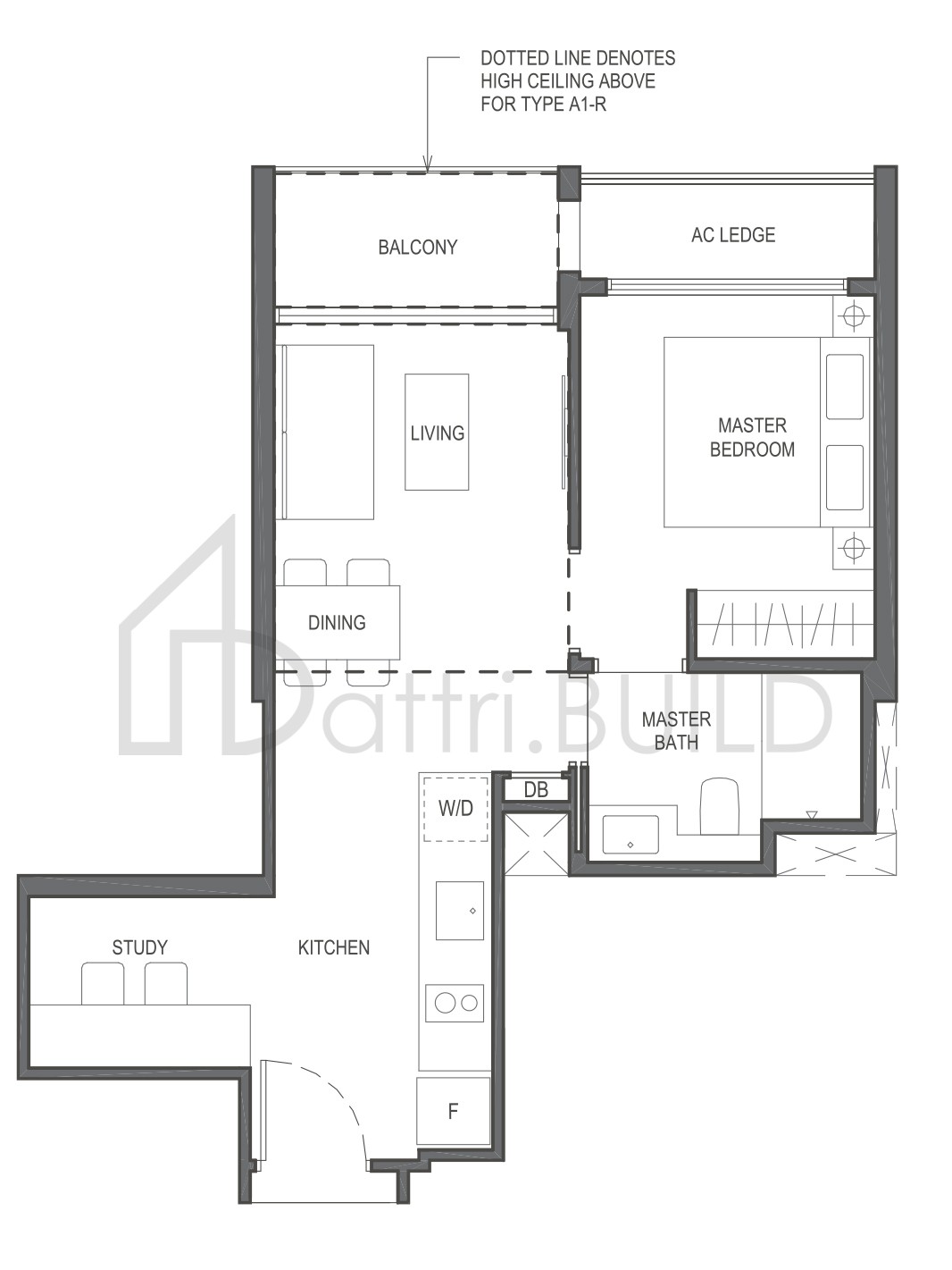 THE ESSENCE A1 floorplan (watermarked)