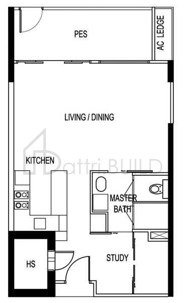 THE SEAWIND SA2(P) floorplan (watermarked)