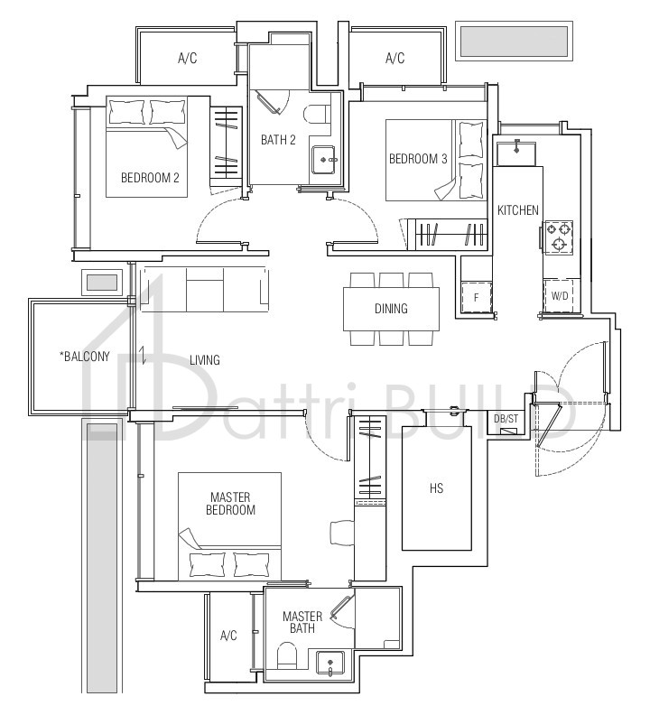 JERVOIS MANSION C1 floorplan (watermarked)
