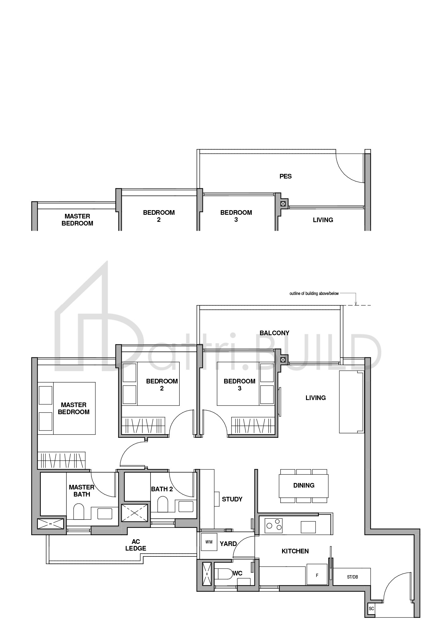 ROYALGREEN CS-2(p) floorplan (watermarked)