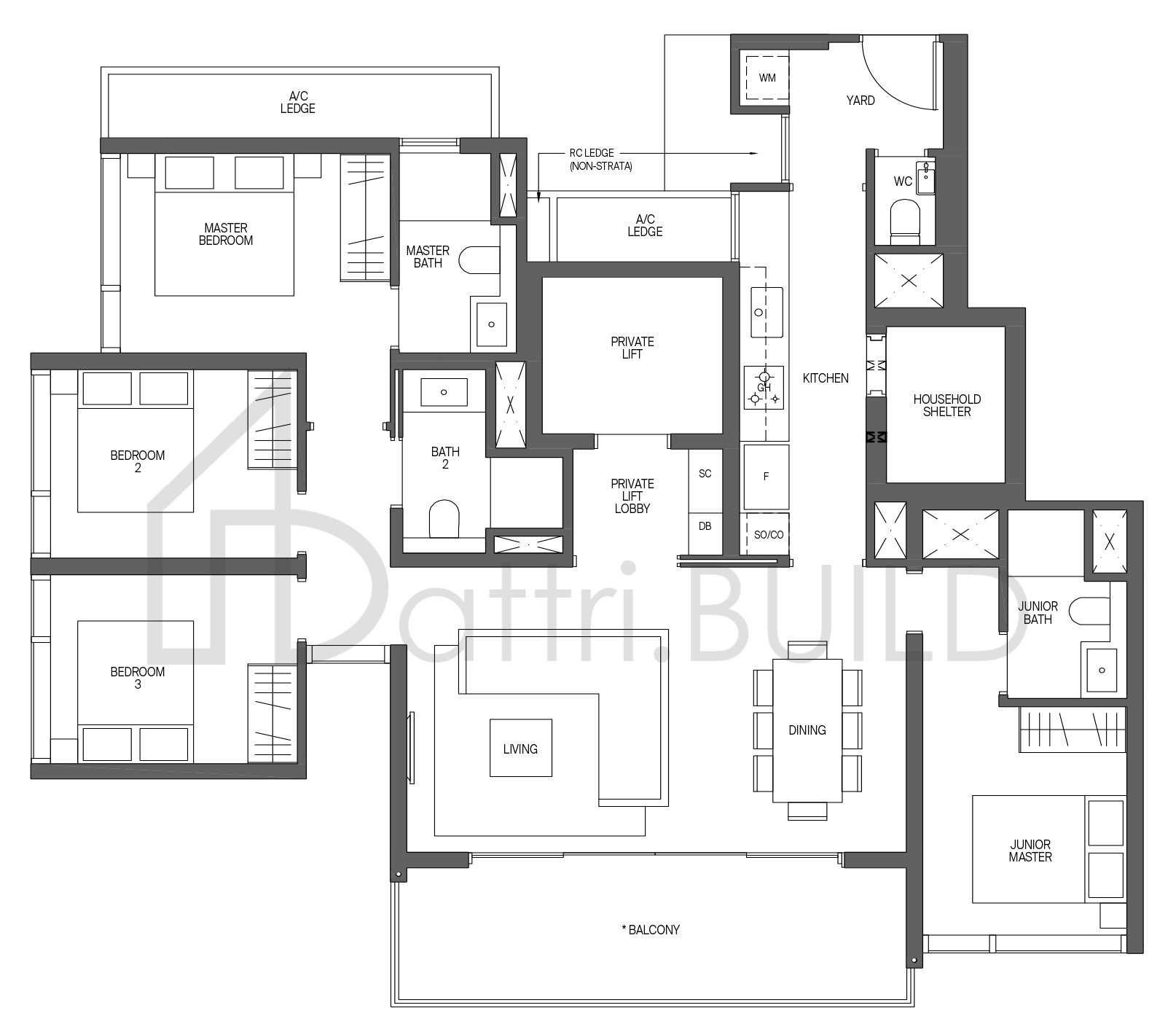 MIDTOWN MODERN D2-R(PL) floorplan (watermarked)