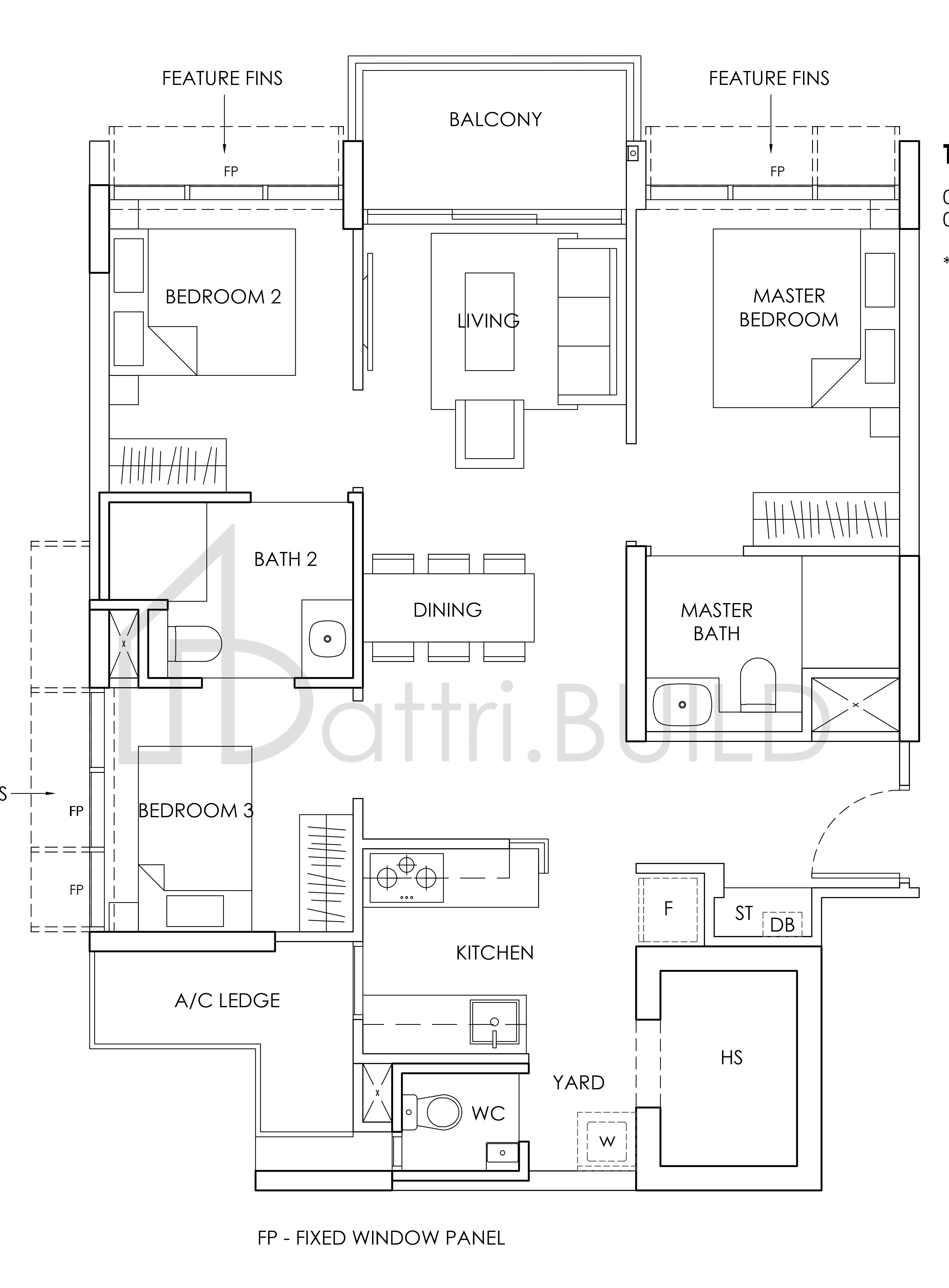 PROVENCE RESIDENCE C1b floorplan (watermarked)