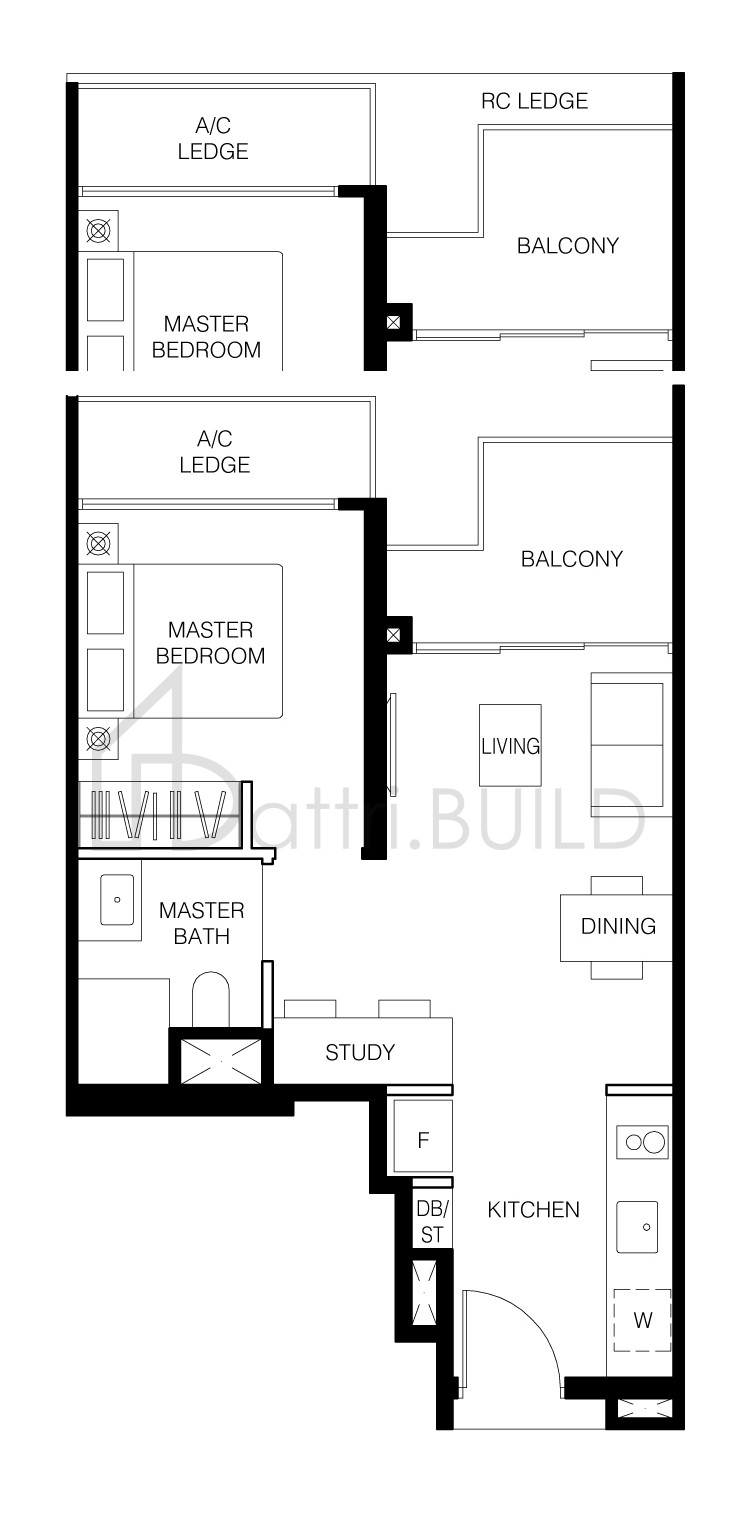 LE QUEST A2P floorplan (watermarked)
