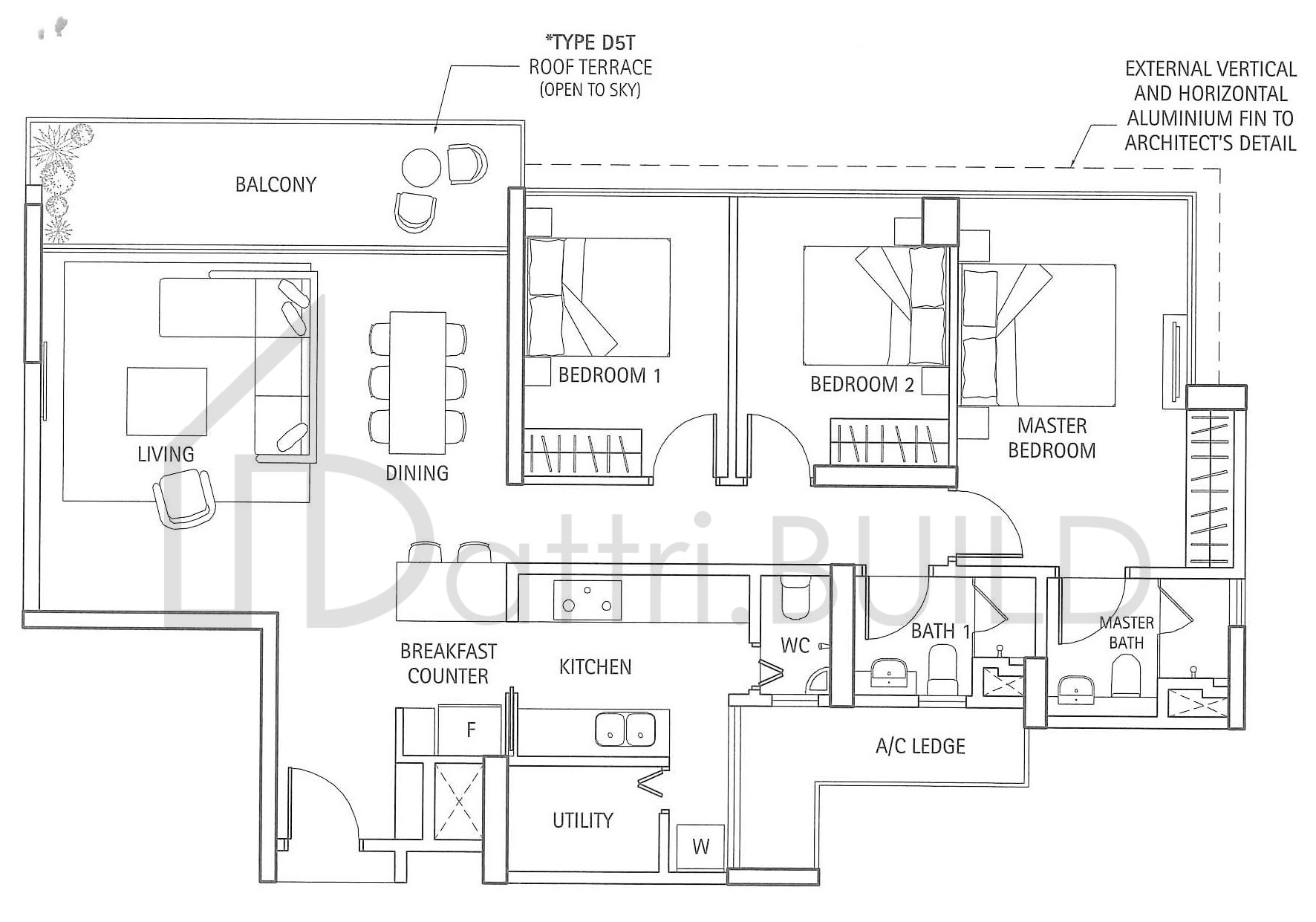 WATERBANK AT DAKOTA D5 floorplan (watermarked)