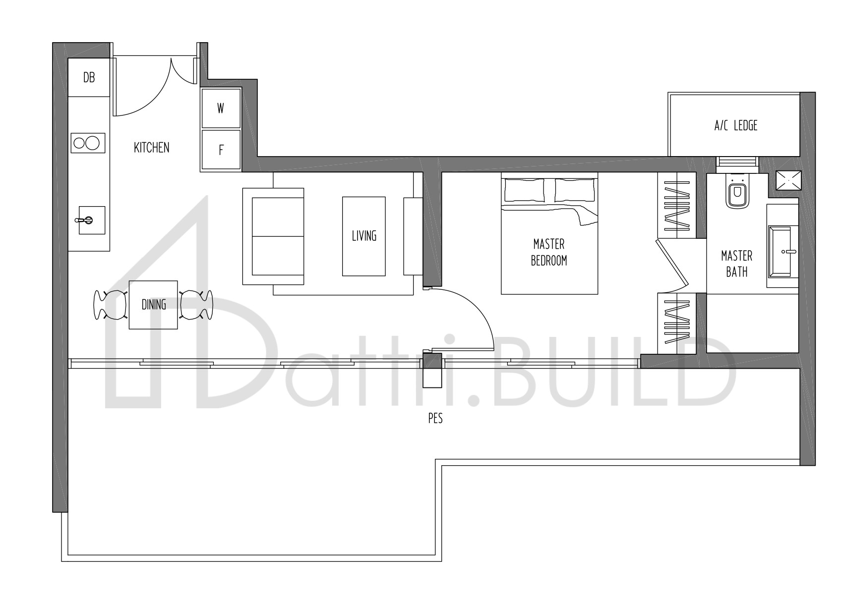 SENNETT RESIDENCE LA3G floorplan (watermarked)