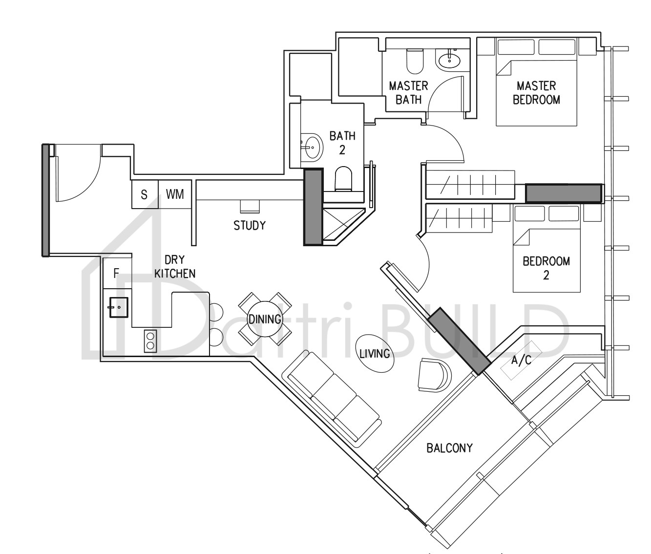 DUO RESIDENCES E3 floorplan (watermarked)