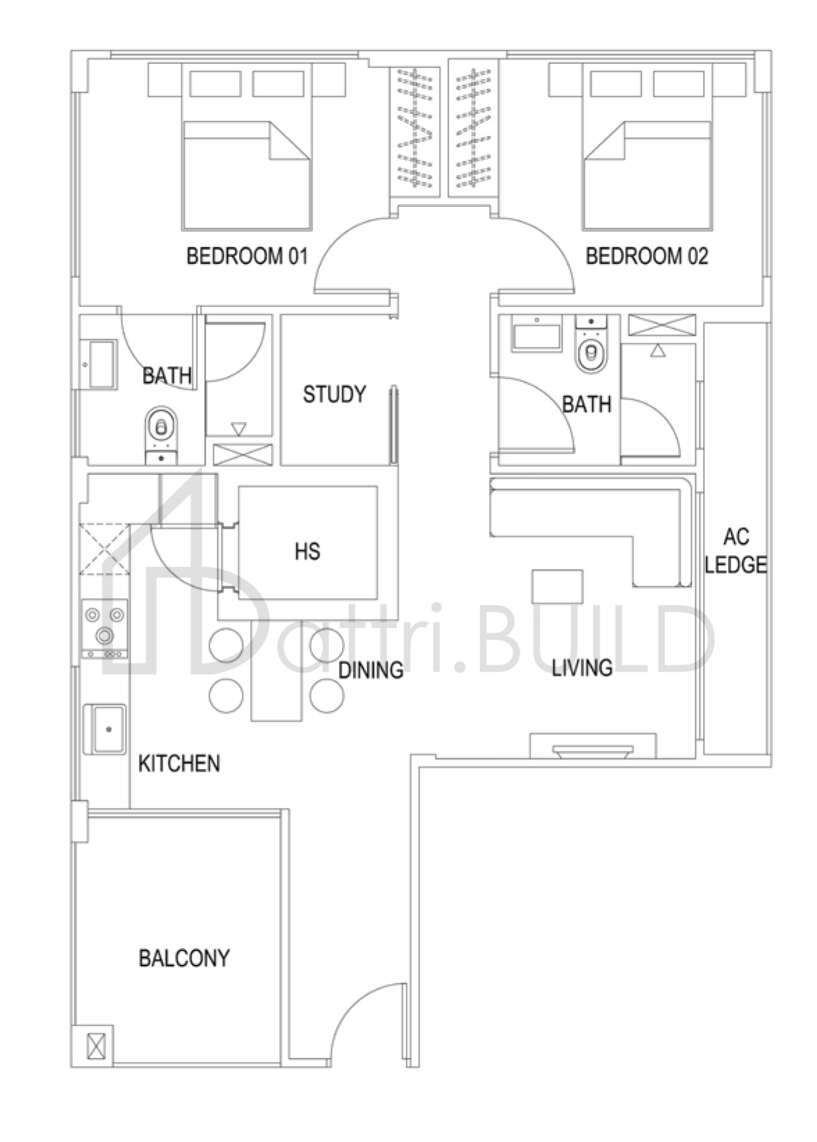 SHIRO B floorplan (watermarked)
