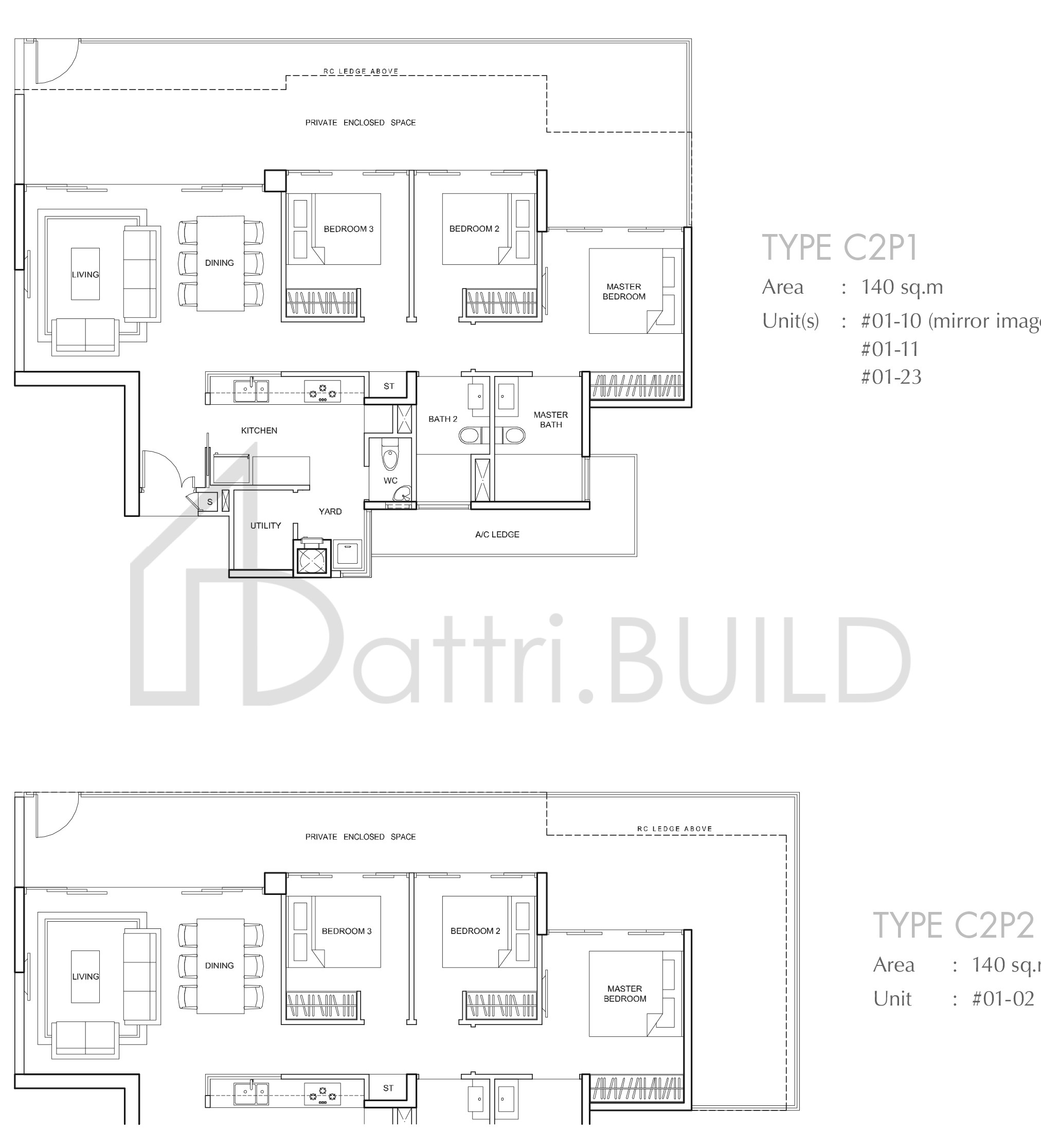 PARC CENTROS C2P2 floorplan (watermarked)