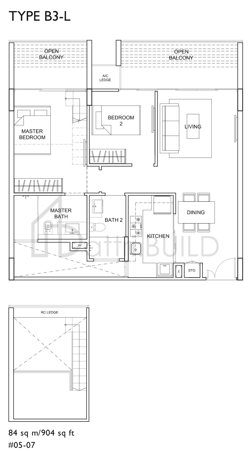 UBER 388 B3-L floorplan (watermarked)