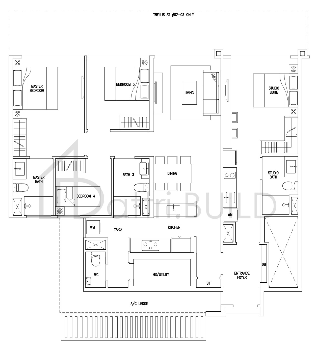 CITYLIFE@TAMPINES F2a floorplan (watermarked)