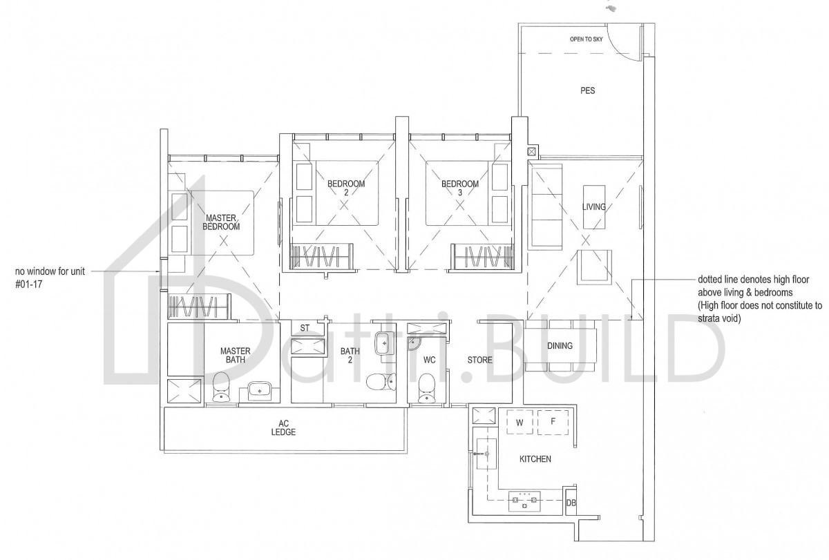 PARC RIVIERA C2-P floorplan (watermarked)